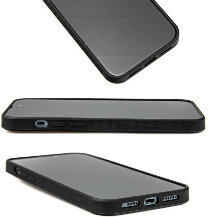 Image du produit Bewood Étui unique en bois et résine turquoise pour iPhone 14 - Noir turquoise (Apple iPhone 14)