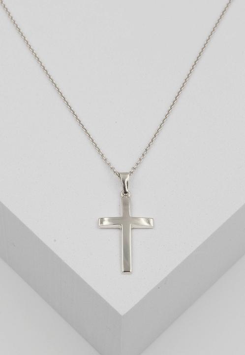 Image du produit Muau Croix à poutre (Or blanc)