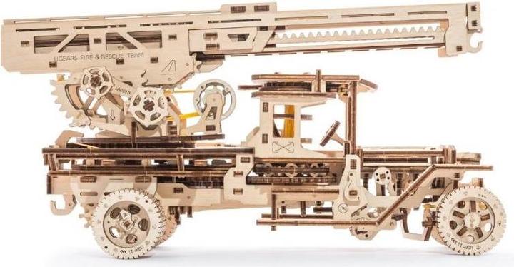 Actual product image Ugears Fire engine