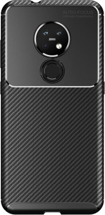 Produktbild Screenguard Nokia 7.2 Hülle Carbon Design TPU Case (Nokia 7.2)