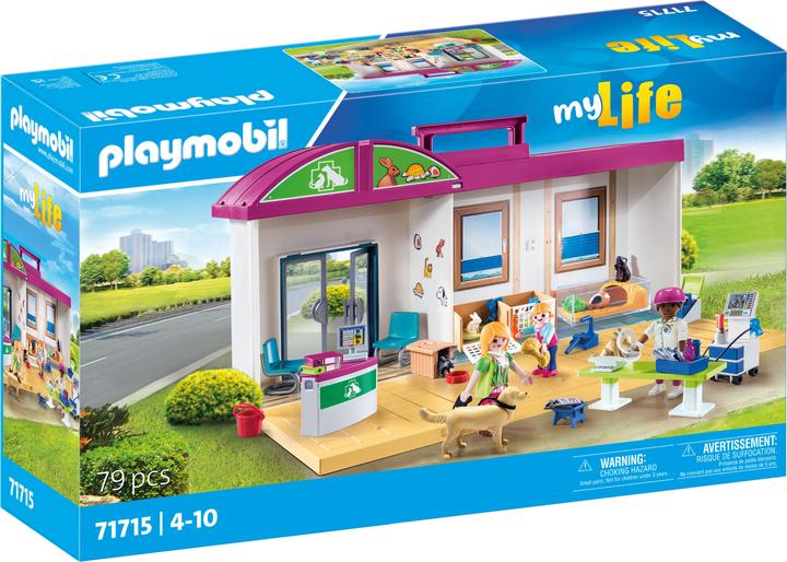 Image du produit Playmobil Clinique Veterinaire (71715, Playmobil Ma vie)