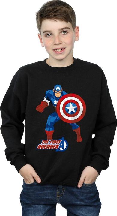 Produktbild Captain America The First Avenger Sweatshirt Jungen (116)