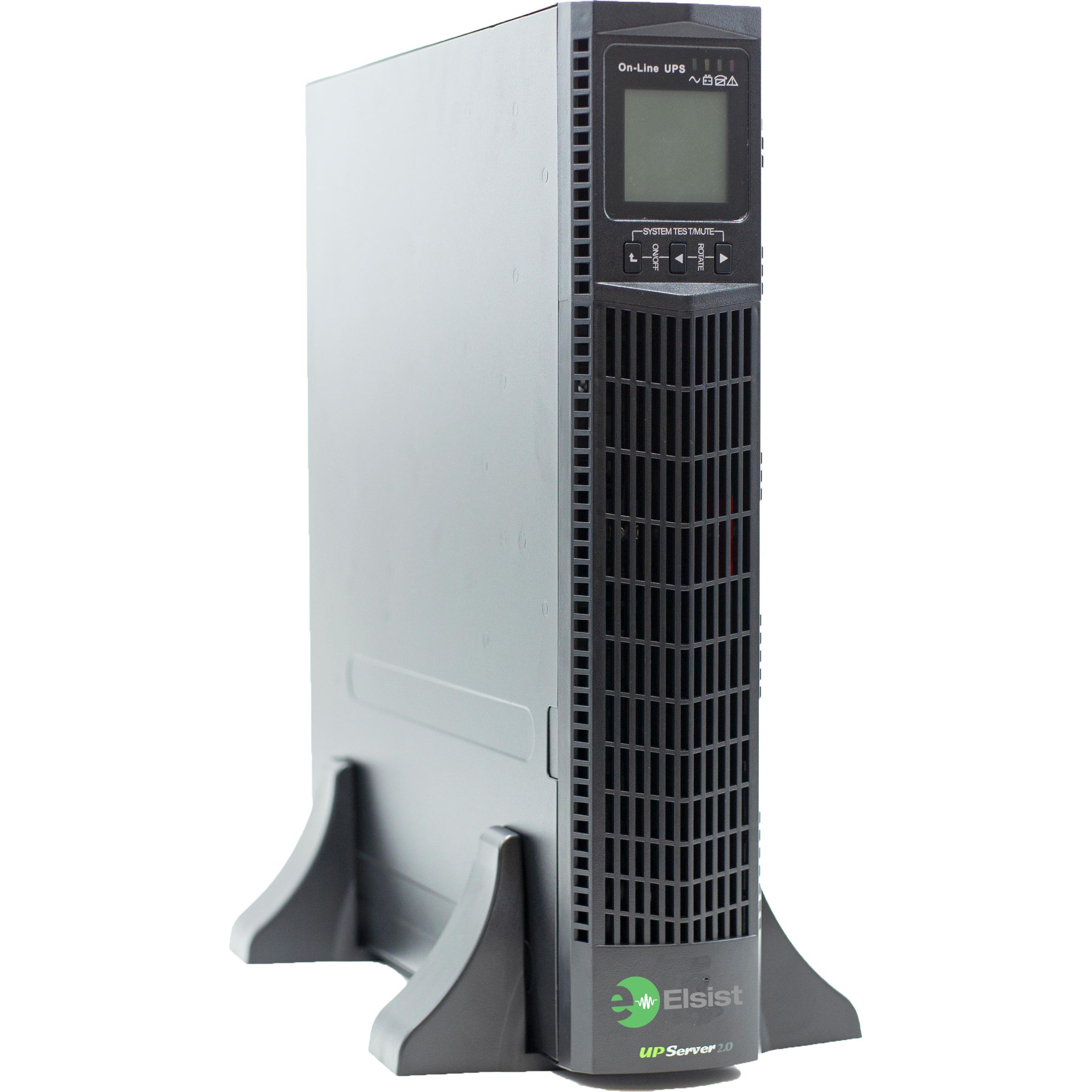 Elsist UPServer 2.0 Double conversion (en ligne) 2000 VA 1350 W 1 prise ...