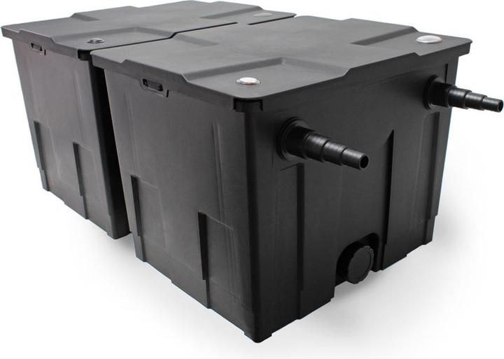 Produktbild Wiltec Set: Teichfilter 60000l Eco 80W Pumpe 24W UVC Klärer Springbrunnen Skimmer 439