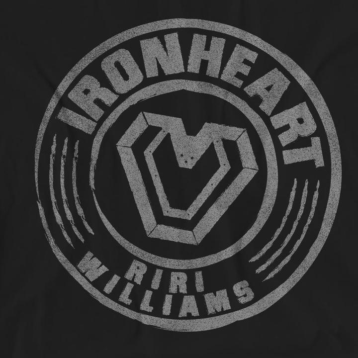 Actual product image Black Panther: Wakanda Forever Unisex Adult Ironheart Riri Williams T-Shirt (M)