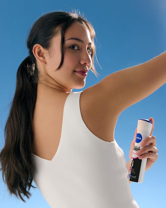 Actual product image NIVEA Black & White Invisible Clear Spray DUO (Spray)