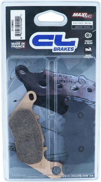 Immagine prodotto CL Brakes Yamaha 125 Xmax 2018+, 300 Xmax 2017+, 320 Mt-03 2016+, 320 Yzf-R3 2015+