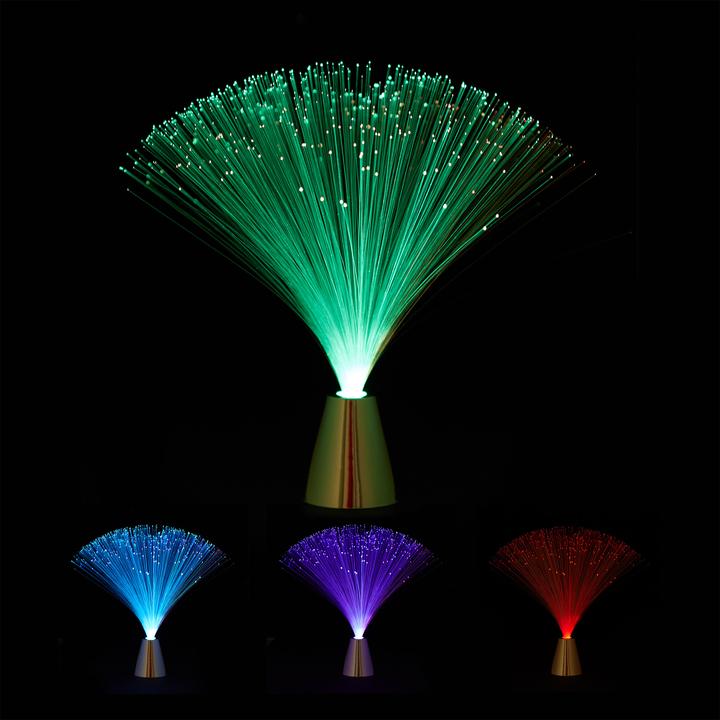 Image du produit Relaxdays Lampe en fibre de verre avec changement de couleur