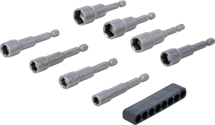 Image du produit BGS Jeu de douilles (8 mm, 9 mm, 11 mm, 12 mm, 13 mm, 10 mm, 6 mm, 7 mm)