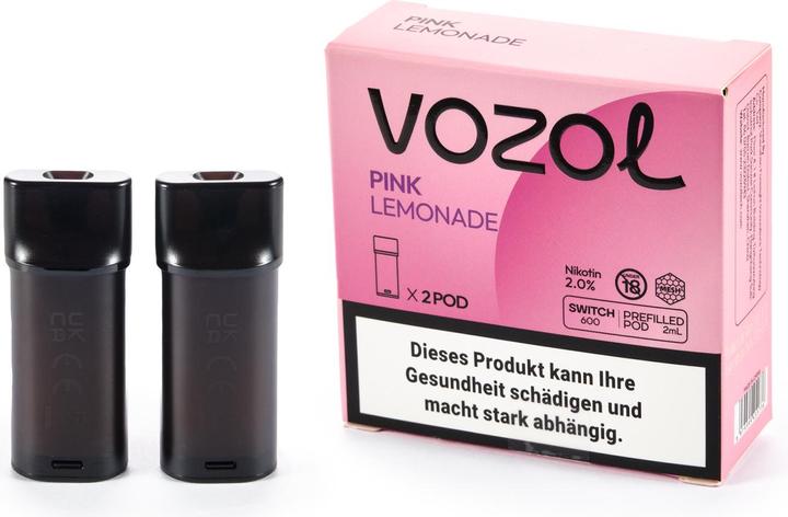 Image du produit Vozol Switch 600 Pod, Citron rose (Citron)
