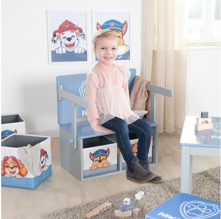 Produktbild Roba Klappbare Sitzbank mit Aufbewahrungsbox Paw Patrol (Kindersitzgruppe)