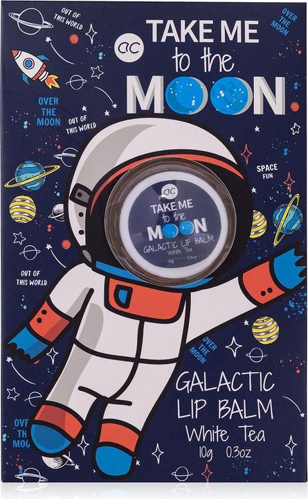 Accentra Lippenbalsam TAKE ME TO THE MOON in Geschenkbox, 10g, Duft: Weißer Tee, Farbe: Dunkelblau/Weiß, Pack
