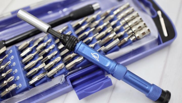 Actual product image OWC 72-piece electronics repair toolkit set