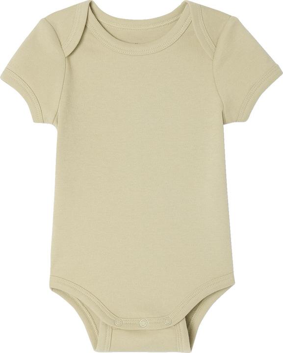 Produktbild Vertbaudet Bio-Kollektion: 3er-Pack mitwachsende Baby Bodys mit kurzen Ärmeln (74)