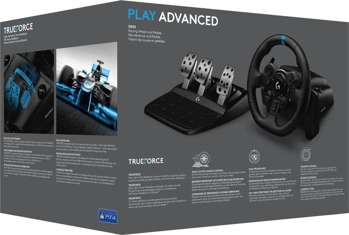 Actual product image Logitech G923 Steering wheel (UK plug) (PS4, PC)