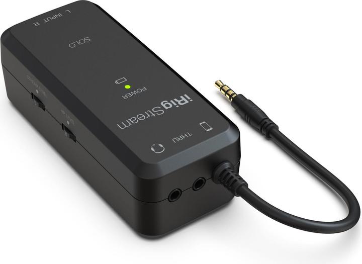 Immagine prodotto IK Multimedia iRig Stream Solo (Jack da 3.5mm)