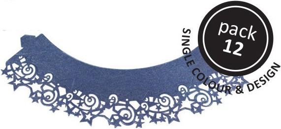 Immagine prodotto PME Cupcake Wrapper Stelle/Blu (12 x)