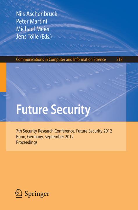 Produktbild Future Security (Michael Meier, Peter Martini, Jens Tölle, Nils Aschenbruck, 2012)