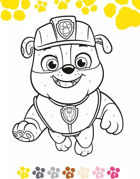 Produktbild PAW Patrol: Malen nach Zahlen