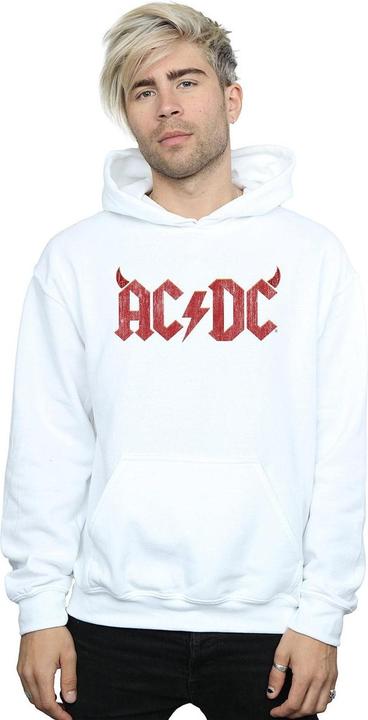 Actual product image AC/DC Mens Horns Logo Hoodie (5XL)