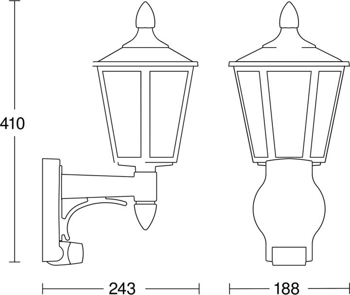 Produktbild Steinel L 16 (60 lm, E27, IP44)
