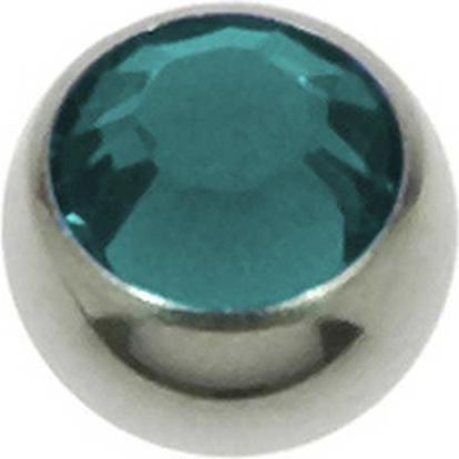 Actual product image Bijouteria Piercingball (Premium crystal, Surgical steel 316L)