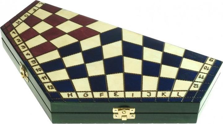 Actual product image Holzecke Chessboard for 3 players small