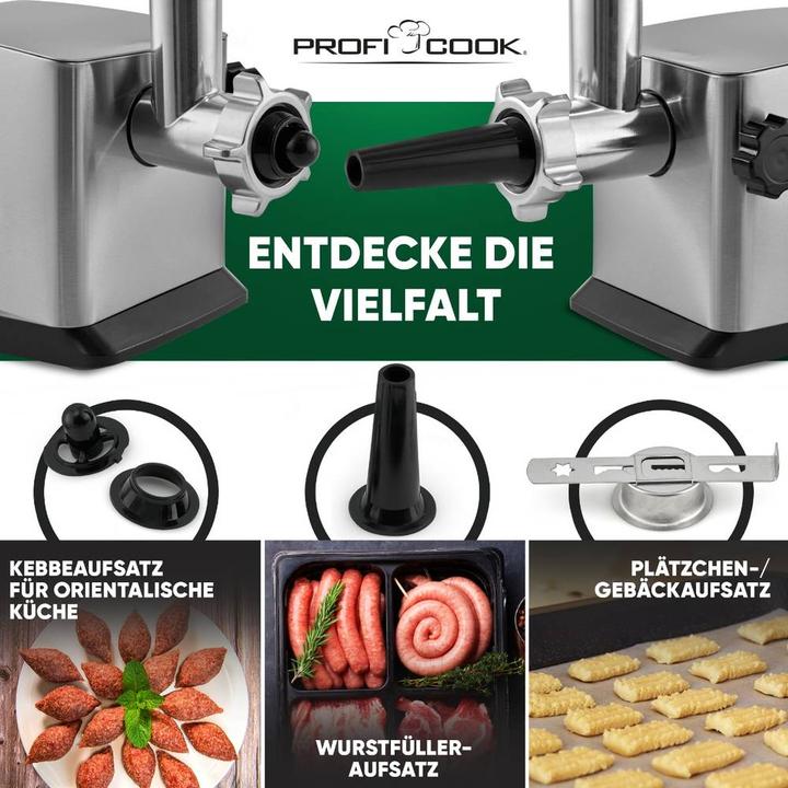 Produktbild Proficook Fleischwolf