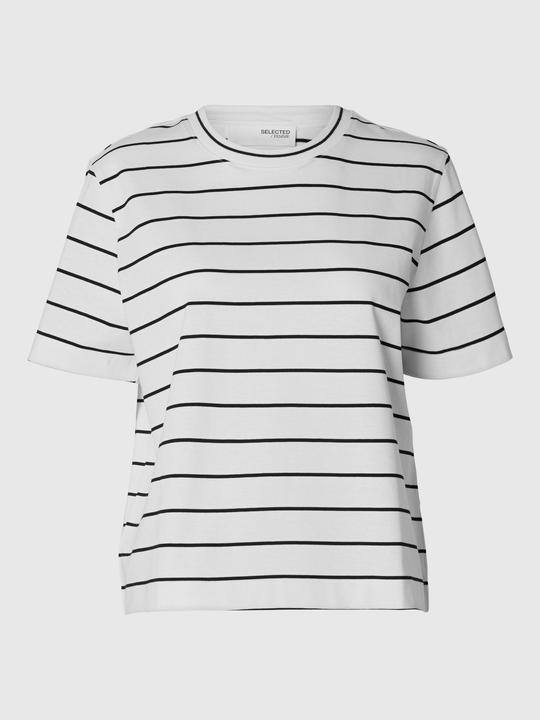 Actual product image Selected Femme Striped T-Shirt (L)