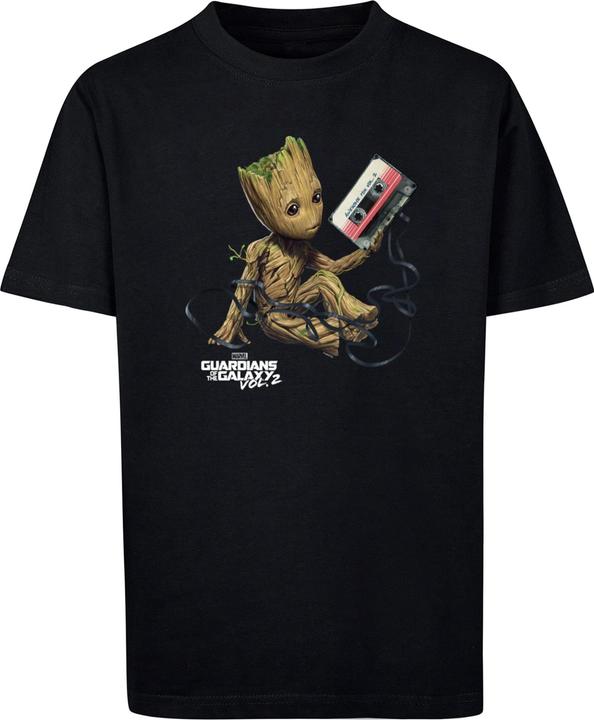Produktbild Absolute Cult Kids Guardians Of The Galaxy Vol2 - Groot Tape Basic T-Shirt - 124483 (122)
