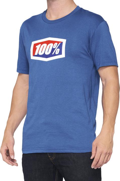 Image du produit 100% T-shirt officiel, bleu MD (M)