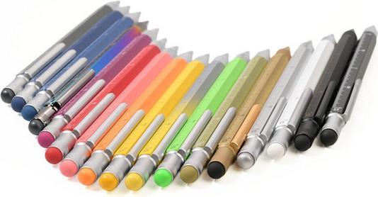 Image du produit Troika CONSTRUCTION PEN Stylo-bille multifonction, vert métallique (Vert néon)