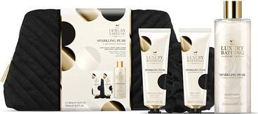 Produktbild Grace Cole Body care gift set in cosmetic bag Pear & Nectarine flower 4 pcs