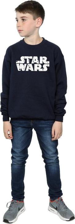 Actual product image Star Wars Boys Christmas Logo Sweatshirt (152, 158)