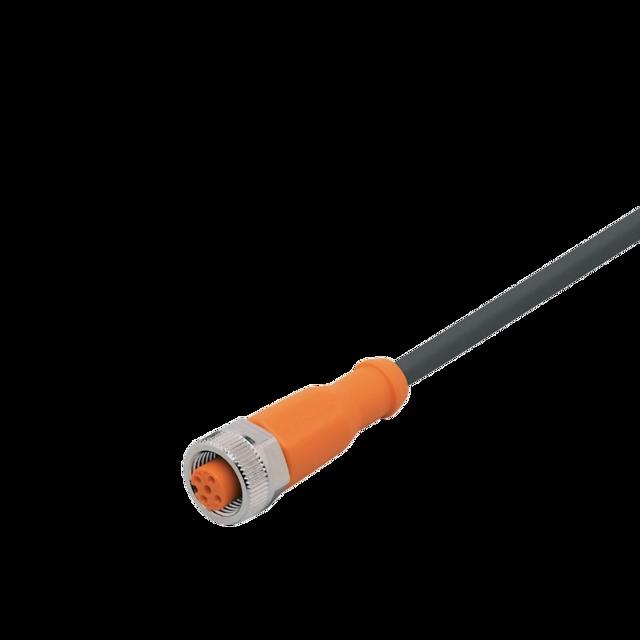 ifm Electronic ifm connection cable straight M12 5-pin AC/DC silicone-free hal