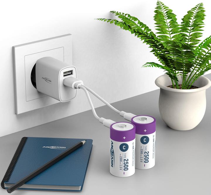 Produktbild Ansmann Baby C (2 Stk., C, 2300 mAh)