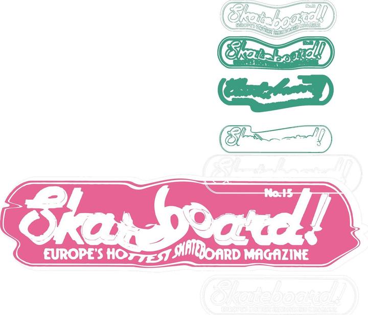 Immagine prodotto Skateboard Magazine Static Maglietta Adulto Unisex (XL)