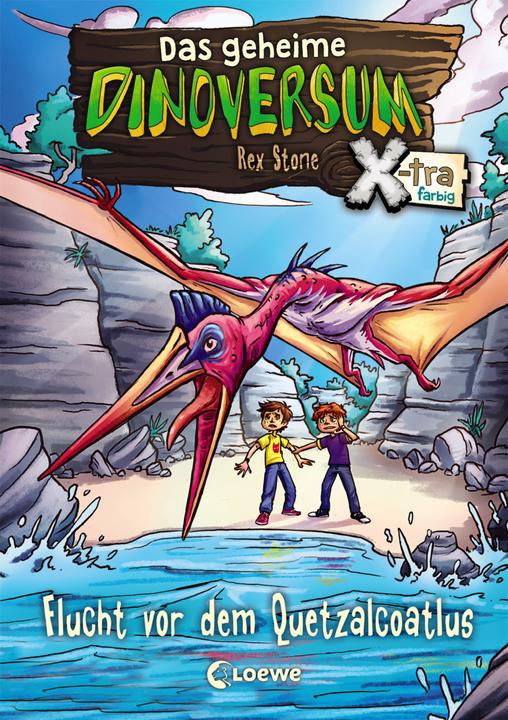 Immagine prodotto Das geheime Dinoversum Xtra - Flucht vor dem Quetzalcoatlus (Tedesco, Pietra Rex, Kaja Reinki, Libri per bambini Loewe, Ron Lipkowski, Elke Karl, 2018)