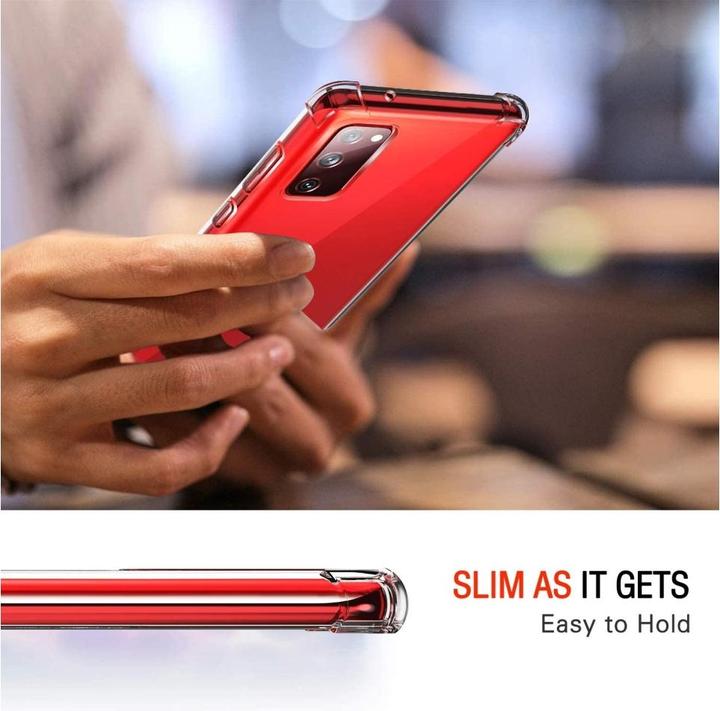 Actual product image Screenguard Crystal Clear Case Bumper (Samsung Galaxy S20 FE)