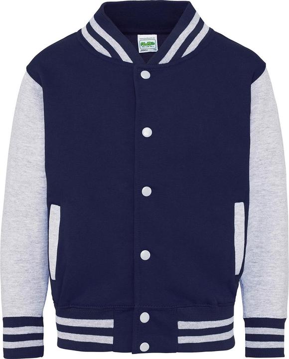 Navy blue, Heather grey
