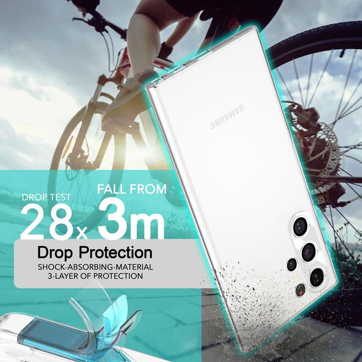 Produktbild Nalia Klare Transparente Silikon Hülle (Samsung Galaxy S24 Ultra)