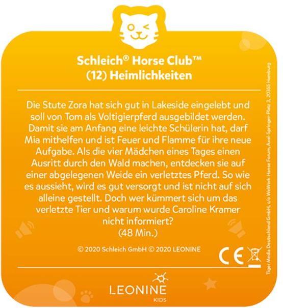 Actual product image Tigermedia Tigercard- Schleich Horse Club (12): Sneakiness (German)