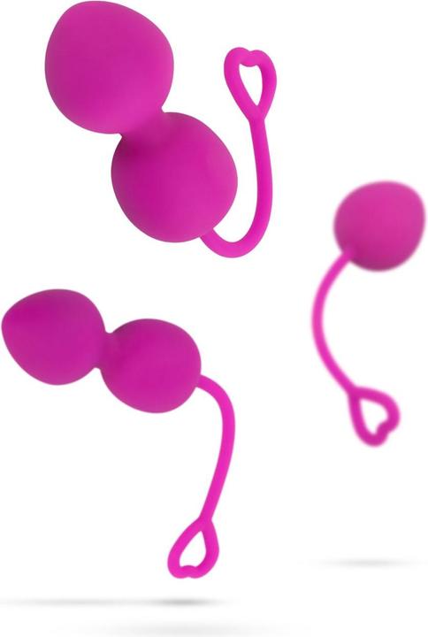 Productafbeelding Easytoys Verzwaarde kegelset paars