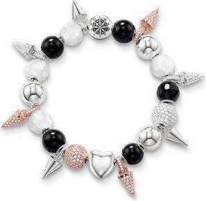 Produktbild Hermex Bettelarmband versilbert - 22cm (22 cm, Metalllegierung)