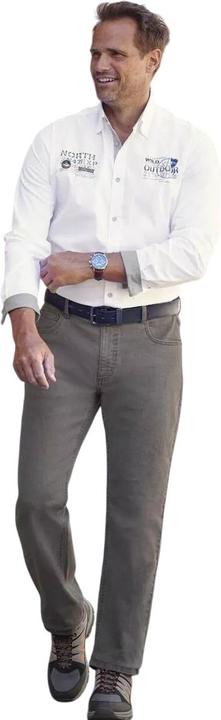Immagine prodotto Atlas For Men Jeans Regular à taille élastiquée pour hommes (48)