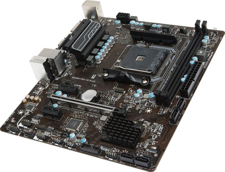 Produktbild MSI B350m Pro-Vd Plus (AM4, AMD B350, mATX)