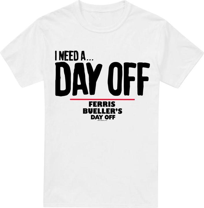 Produktbild Ferris Bueller´s Day Off Ferris Bueller's Day Off Ferris Bueller Needs A Day Off TShirt (XL)
