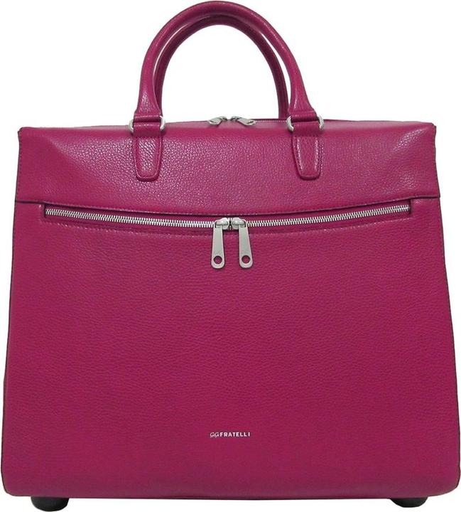 Produktbild Gigi Fratelli Fratelli Dames Leren Laptop Trolley 15.6 inch Romance Business ROM8015 Orchidea