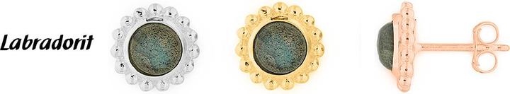 Produktbild Leyda Ohrstecker Labradorit (Farbstein)