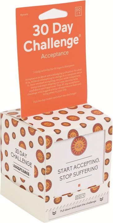 Actual product image Doiy 30 Day Challenge "Acceptance" - Challenge box (English)